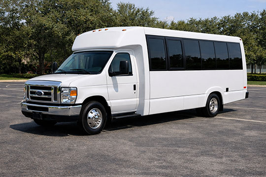 18-passenger minibus available for charter in Toms River, NJ